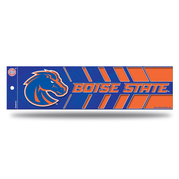 Wholesale NCAA Boise State Broncos 3" x 12" Car/Truck/Jeep Bumper Sticker By Rico Industries