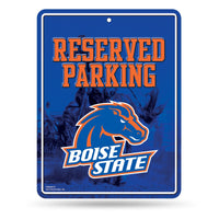 Wholesale NCAA Boise State Broncos 8.5" x 11" Metal Parking Sign - Great for Man Cave, Bed Room, Office, Home Décor By Rico Industries