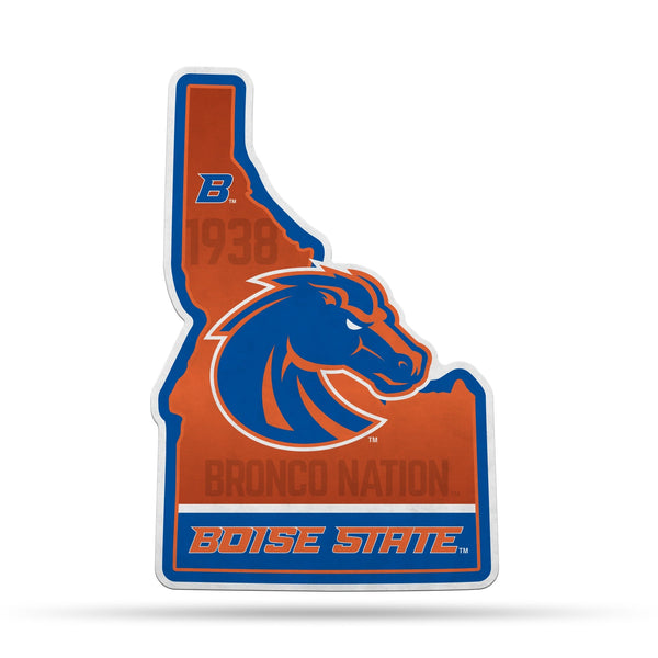 Wholesale NCAA Boise State Broncos Classic State Shape Cut Pennant - Home and Living Room Décor - Soft Felt EZ to Hang By Rico Industries