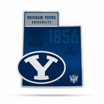 Wholesale NCAA BYU Cougars Classic State Shape Cut Pennant - Home and Living Room Décor - Soft Felt EZ to Hang By Rico Industries