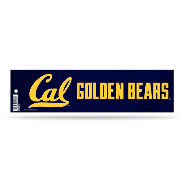 Wholesale NCAA Cal Berkeley Golden Bears 3" x 12" Car/Truck/Jeep Bumper Sticker By Rico Industries