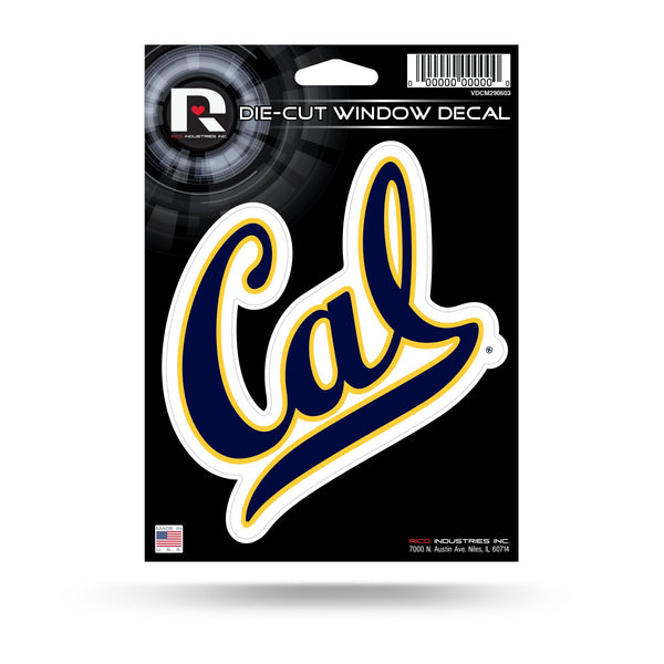 Wholesale NCAA Cal Berkeley Golden Bears 5" x 7" Vinyl Die-Cut Decal - Car/Truck/Home Accessory By Rico Industries