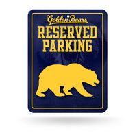 Wholesale NCAA Cal Berkeley Golden Bears 8.5" x 11" Metal Parking Sign - Great for Man Cave, Bed Room, Office, Home Décor By Rico Industries