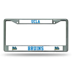 Wholesale NCAA California-Los Angeles Bruins 12" x 6" Silver Chrome Car/Truck/SUV Auto Accessory By Rico Industries