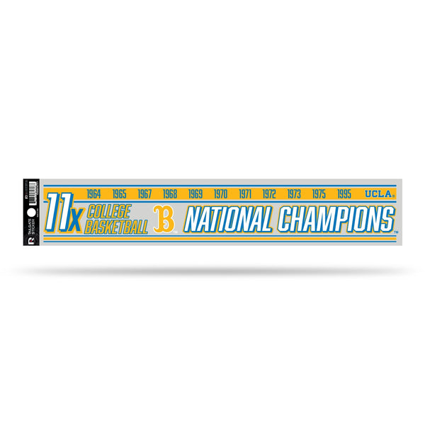 Wholesale NCAA California-Los Angeles Bruins 3" x 17" Tailgate Sticker For Car/Truck/SUV By Rico Industries