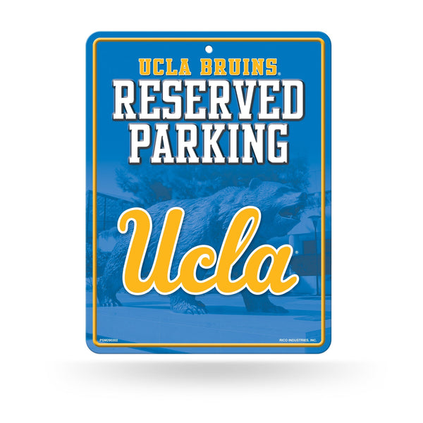 Wholesale NCAA California-Los Angeles Bruins 8.5" x 11" Metal Parking Sign - Great for Man Cave, Bed Room, Office, Home Décor By Rico Industries