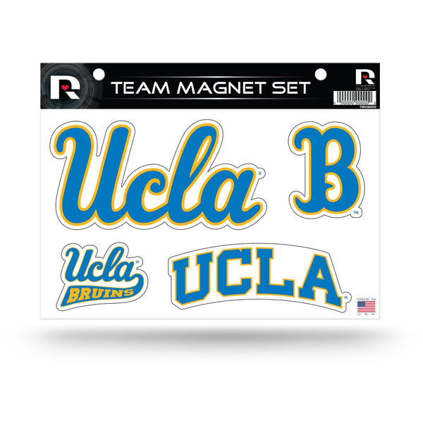 Wholesale NCAA California-Los Angeles Bruins Team Magnet Set 8.5" x 11" - Home Décor - Regrigerator, Office, Kitchen By Rico Industries