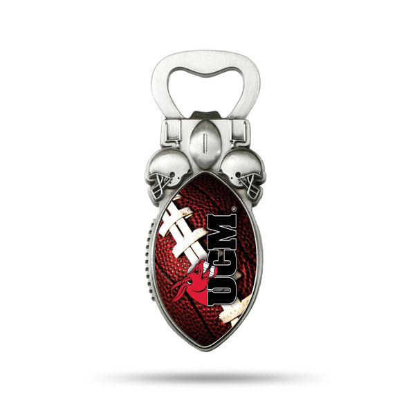 Wholesale NCAA Central Missouri Mules Magnetic Bottle Opener, Stainless Steel, Strong Magnet to Display on Fridge By Rico Industries