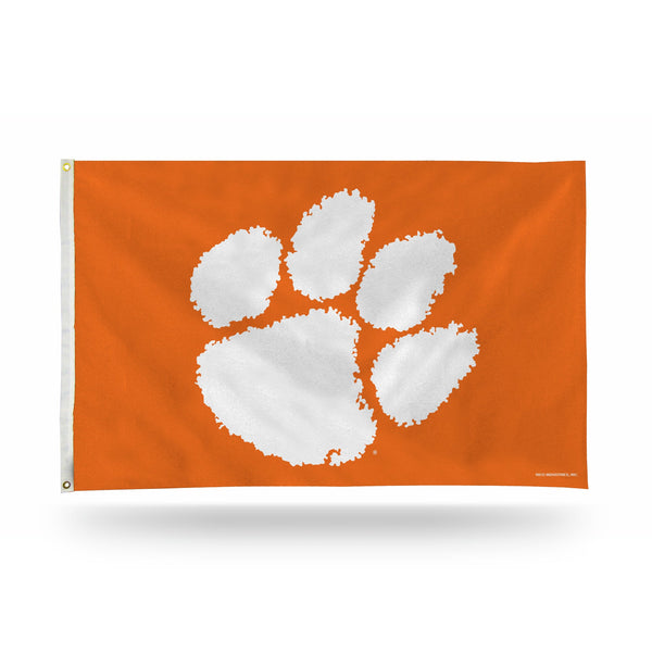 Wholesale NCAA Clemson Tigers 3' x 5' Classic Banner Flag - Single Sided - Indoor or Outdoor - Home Décor By Rico Industries