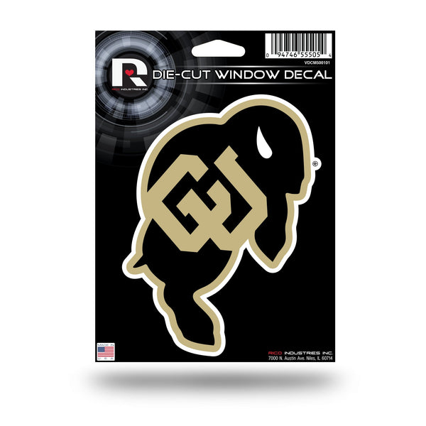 Wholesale NCAA Colorado Buffaloes 5" x 7" Vinyl Die-Cut Decal - Car/Truck/Home Accessory By Rico Industries