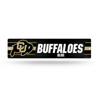 Wholesale NCAA Colorado Buffaloes Plastic 4" x 16" Street Sign By Rico Industries