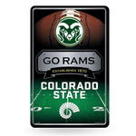 Wholesale NCAA Colorado State Rams 11" x 17" Large Metal Home Décor Sign By Rico Industries