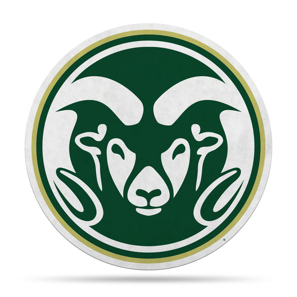 Wholesale NCAA Colorado State Rams Classic Team Logo Shape Cut Pennant - Home and Living Room Décor - Soft Felt EZ to Hang By Rico Industries