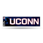 Wholesale NCAA Connecticut Huskies 3" x 12" Car/Truck/Jeep Bumper Sticker By Rico Industries