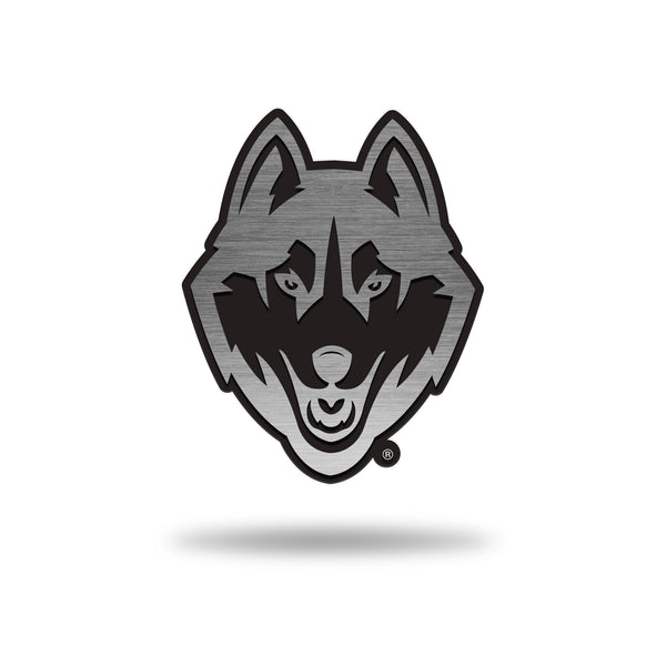 Wholesale NCAA Connecticut Huskies Antique Nickel Auto Emblem for Car/Truck/SUV By Rico Industries