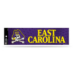 Wholesale NCAA East Carolina Pirates 3" x 12" Car/Truck/Jeep Bumper Sticker By Rico Industries