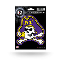 Wholesale NCAA East Carolina Pirates 5" x 7" Vinyl Die-Cut Decal - Car/Truck/Home Accessory By Rico Industries