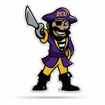 Wholesale NCAA East Carolina Pirates Classic Mascot Shape Cut Pennant - Home and Living Room Décor - Soft Felt EZ to Hang By Rico Industries