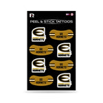 Wholesale NCAA Emporia State Hornets Peel & Stick Temporary Tattoos - Eye Black - Game Day Approved! By Rico Industries
