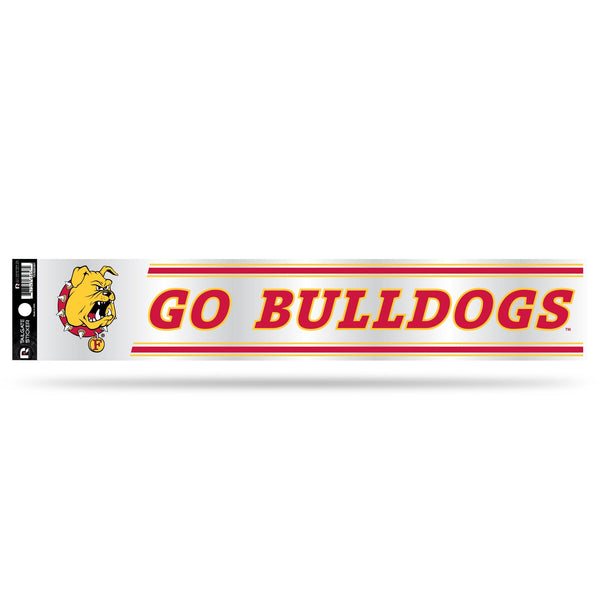 Wholesale NCAA Ferris State Bulldogs 3" x 17" Tailgate Sticker For Car/Truck/SUV By Rico Industries