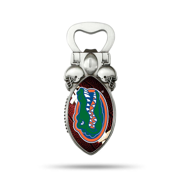 Wholesale NCAA Florida Gators Magnetic Bottle Opener, Stainless Steel, Strong Magnet to Display on Fridge By Rico Industries
