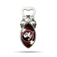 Wholesale NCAA Florida State Seminoles Magnetic Bottle Opener, Stainless Steel, Strong Magnet to Display on Fridge By Rico Industries