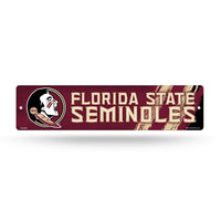 Wholesale NCAA Florida State Seminoles Plastic 4" x 16" Street Sign By Rico Industries