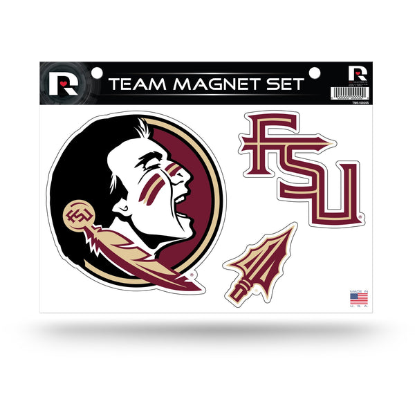 Wholesale NCAA Florida State Seminoles Team Magnet Set 8.5" x 11" - Home Décor - Regrigerator, Office, Kitchen By Rico Industries