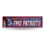 Wholesale NCAA Francis Marion Patriots 3" x 12" Car/Truck/Jeep Bumper Sticker By Rico Industries