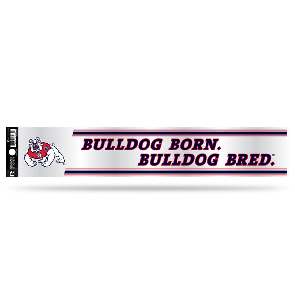 Wholesale NCAA Fresno State Bulldogs 3" x 17" Tailgate Sticker For Car/Truck/SUV By Rico Industries