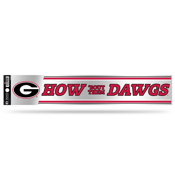 Wholesale NCAA Georgia Bulldogs 3" x 17" Tailgate Sticker For Car/Truck/SUV By Rico Industries