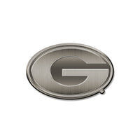 Wholesale NCAA Georgia Bulldogs Antique Nickel Auto Emblem for Car/Truck/SUV By Rico Industries