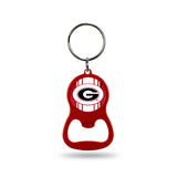 Wholesale NCAA Georgia Bulldogs Metal Keychain - Beverage Bottle Opener With Key Ring - Pocket Size By Rico Industries