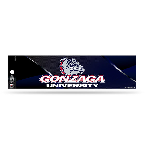 Wholesale NCAA Gonzaga Bulldogs 3" x 12" Car/Truck/Jeep Bumper Sticker By Rico Industries