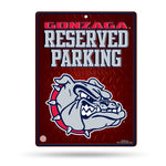 Wholesale NCAA Gonzaga Bulldogs 8.5" x 11" Metal Parking Sign - Great for Man Cave, Bed Room, Office, Home Décor By Rico Industries