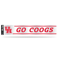 Wholesale NCAA Houston Cougars 3" x 17" Tailgate Sticker For Car/Truck/SUV By Rico Industries