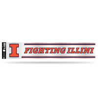 Wholesale NCAA Illinois Fighting Illini 3" x 17" Tailgate Sticker For Car/Truck/SUV By Rico Industries