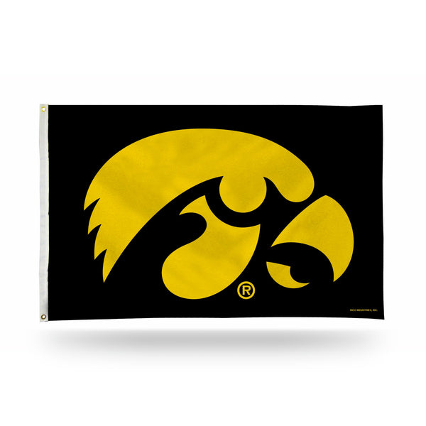 Wholesale NCAA Iowa Hawkeyes 3' x 5' Classic Banner Flag - Single Sided - Indoor or Outdoor - Home Décor By Rico Industries