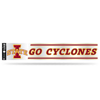 Wholesale NCAA Iowas State Cyclones 3" x 17" Tailgate Sticker For Car/Truck/SUV By Rico Industries