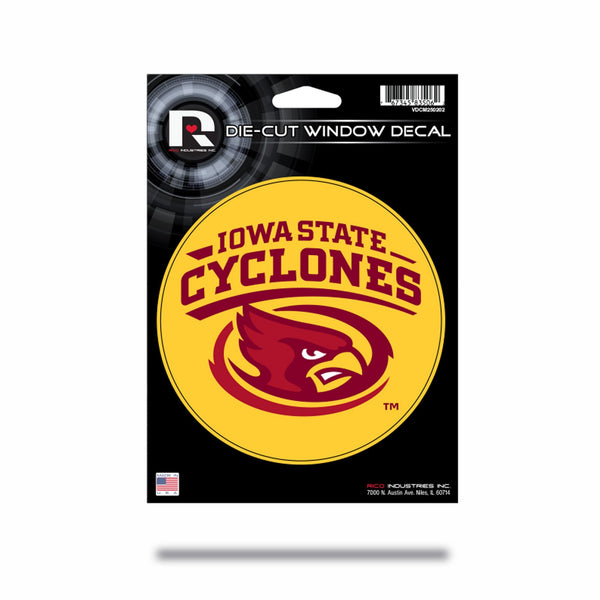 Wholesale NCAA Iowas State Cyclones 5" x 7" Vinyl Die-Cut Decal - Car/Truck/Home Accessory By Rico Industries