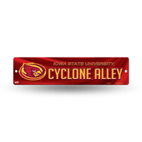 Wholesale NCAA Iowas State Cyclones Plastic 4" x 16" Street Sign By Rico Industries