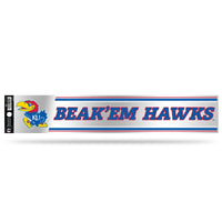 Wholesale NCAA Kansas Jayhawks 3" x 17" Tailgate Sticker For Car/Truck/SUV By Rico Industries