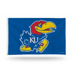 Wholesale NCAA Kansas Jayhawks 3' x 5' Classic Banner Flag - Single Sided - Indoor or Outdoor - Home Décor By Rico Industries