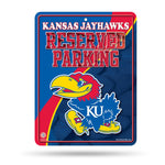 Wholesale NCAA Kansas Jayhawks 8.5" x 11" Metal Parking Sign - Great for Man Cave, Bed Room, Office, Home Décor By Rico Industries