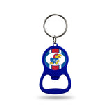 Wholesale NCAA Kansas Jayhawks Metal Keychain - Beverage Bottle Opener With Key Ring - Pocket Size By Rico Industries