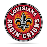 Wholesale NCAA Louisiana-Lafayette Ragin Cajuns Classic Mascot Shape Cut Pennant - Home and Living Room Décor - Soft Felt EZ to Hang By Rico Industries