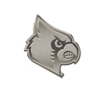 Wholesale NCAA Louisville Cardinals Antique Nickel Auto Emblem for Car/Truck/SUV By Rico Industries