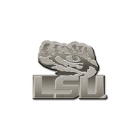 Wholesale NCAA LSU Tigers Antique Nickel Auto Emblem for Car/Truck/SUV By Rico Industries