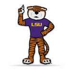 Wholesale NCAA LSU Tigers Classic Mascot Shape Cut Pennant - Home and Living Room Décor - Soft Felt EZ to Hang By Rico Industries