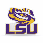 Wholesale NCAA LSU Tigers Classic Team Logo Shape Cut Pennant - Home and Living Room Décor - Soft Felt EZ to Hang By Rico Industries